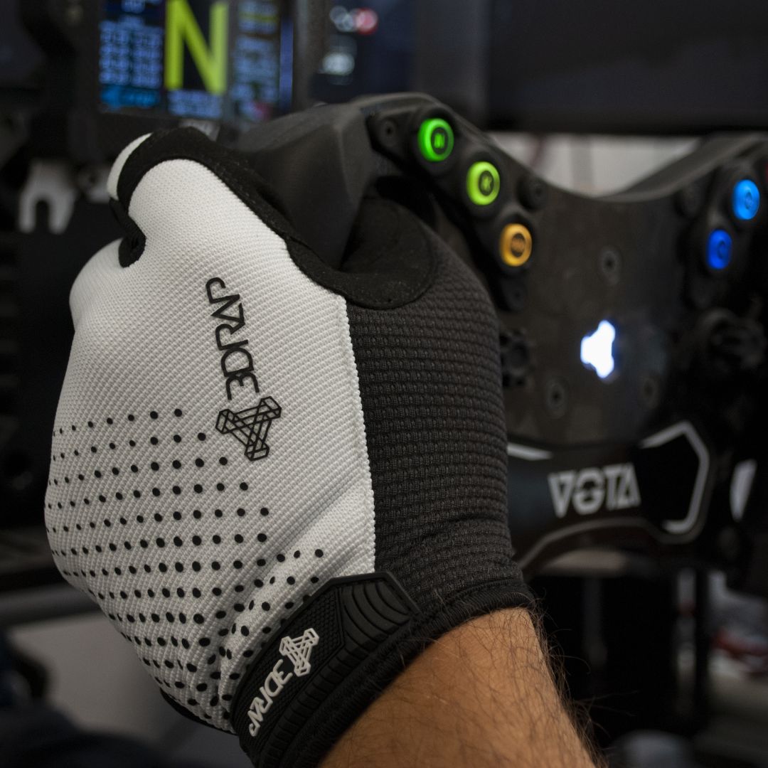 SIMRACING PRO GRIP GLOVES AND SOCKS FOR SIMRACING / GUANTI SIMRACING PRO  GRIP E CALZINI PER SIMRACER – THE PERFECT GRIP ON SIMRACING STEERING WHEEL  AND PEDALS – VOTA AND NGASA ACCESSORIES