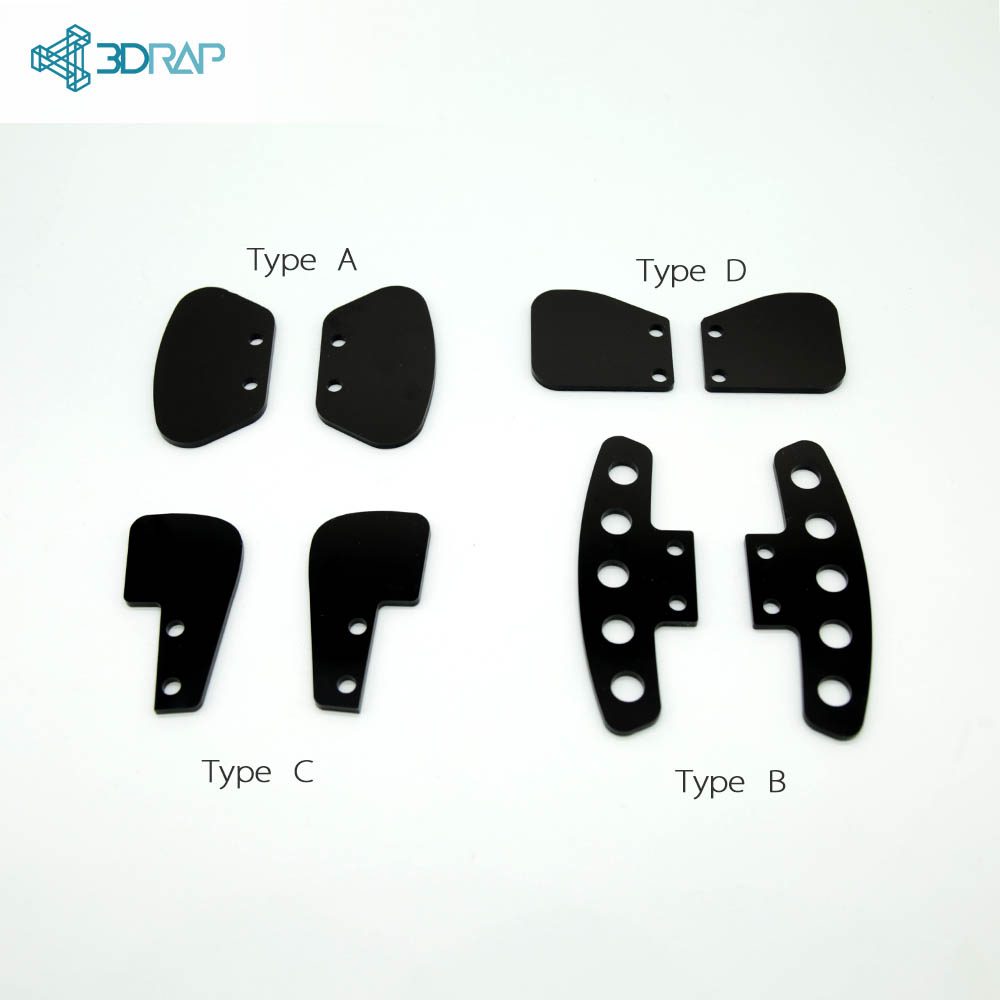 Magnetic Paddles for Thrustmaster F1 Addon, Type A or Type B